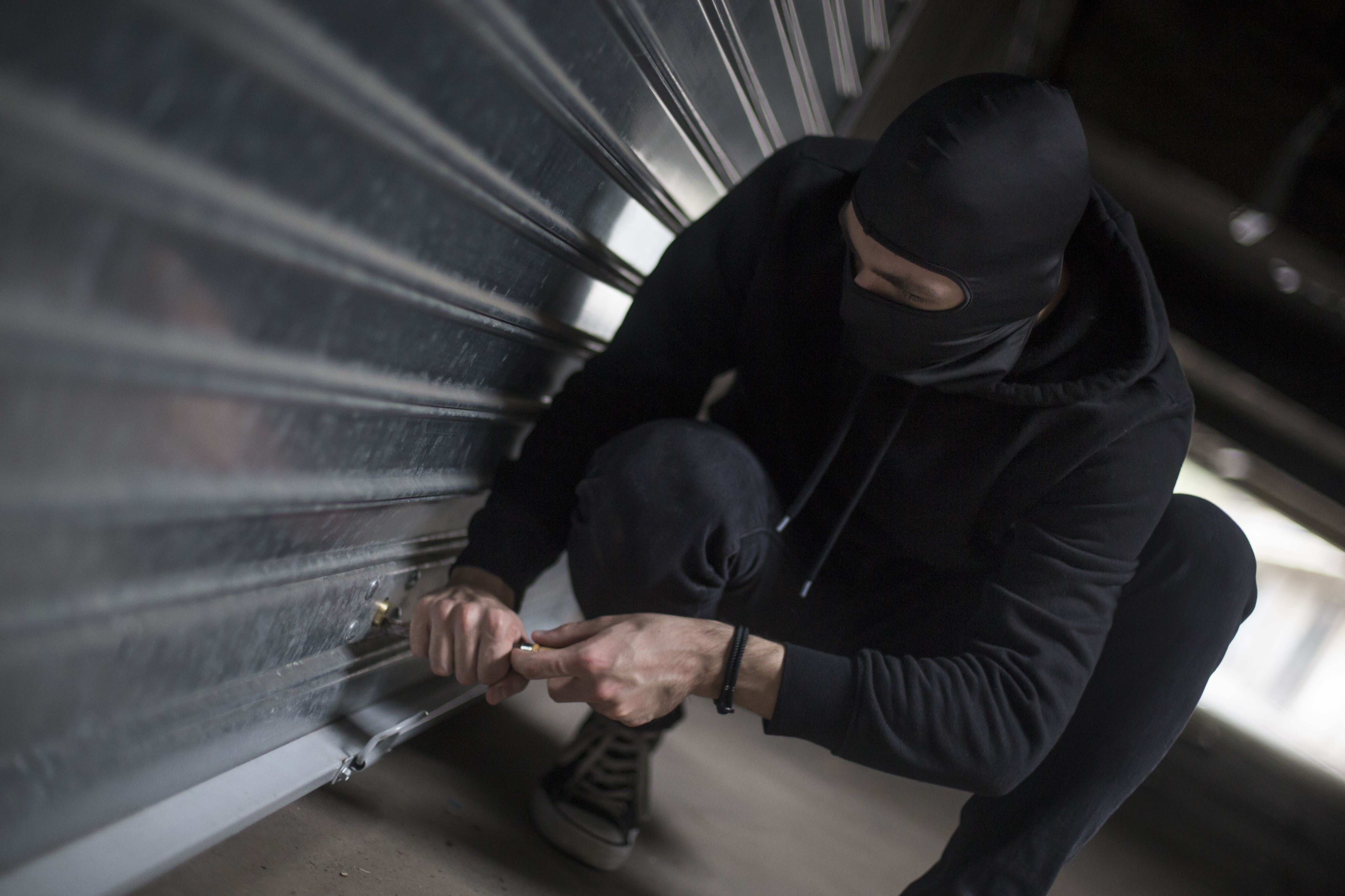 protege tu puerta del trastero de los ladrones