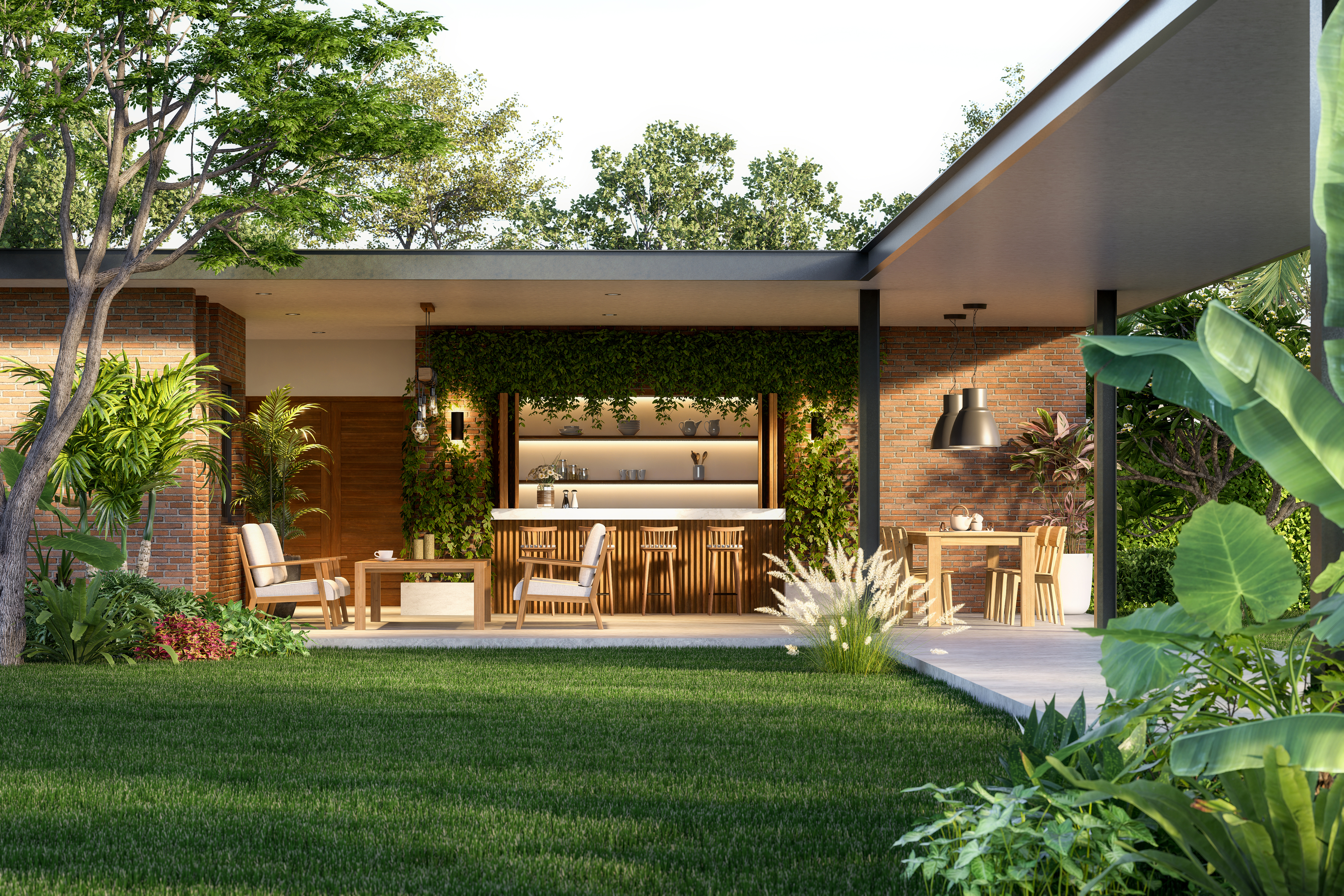 Jardines y exteriores m&aacute;s seguros: iluminaci&oacute;n, c&aacute;maras y barreras naturales
