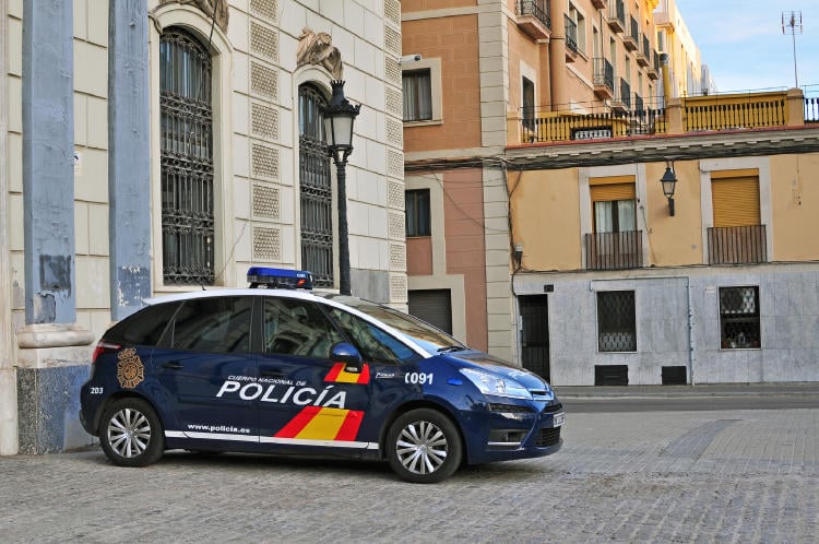 coche de policia coche de policia
