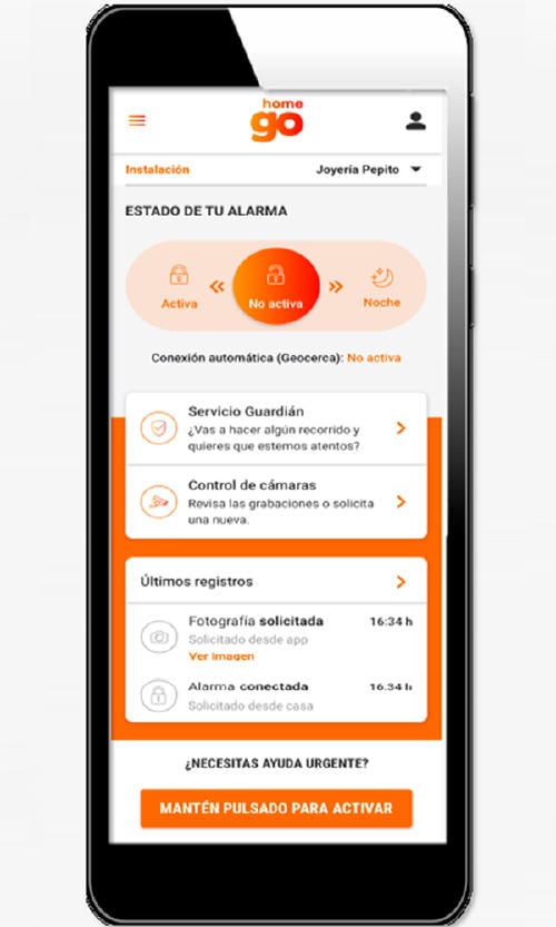 app homego cámara app homego cámara