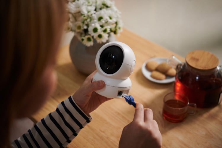 Cable ethernet cámara seguridad Cable ethernet cámara seguridad