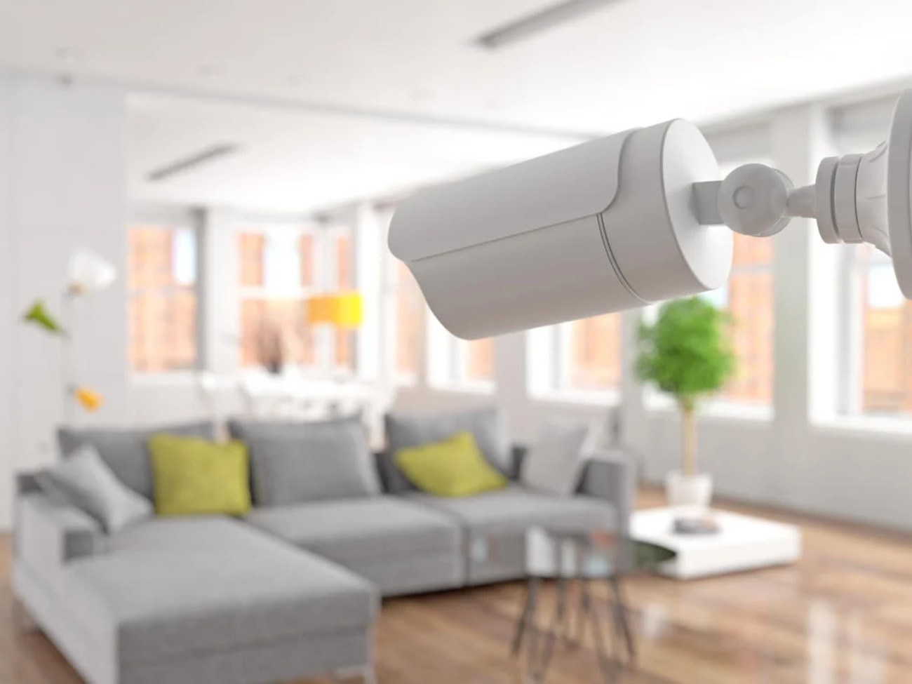 Camara vigilancia dentro de casa